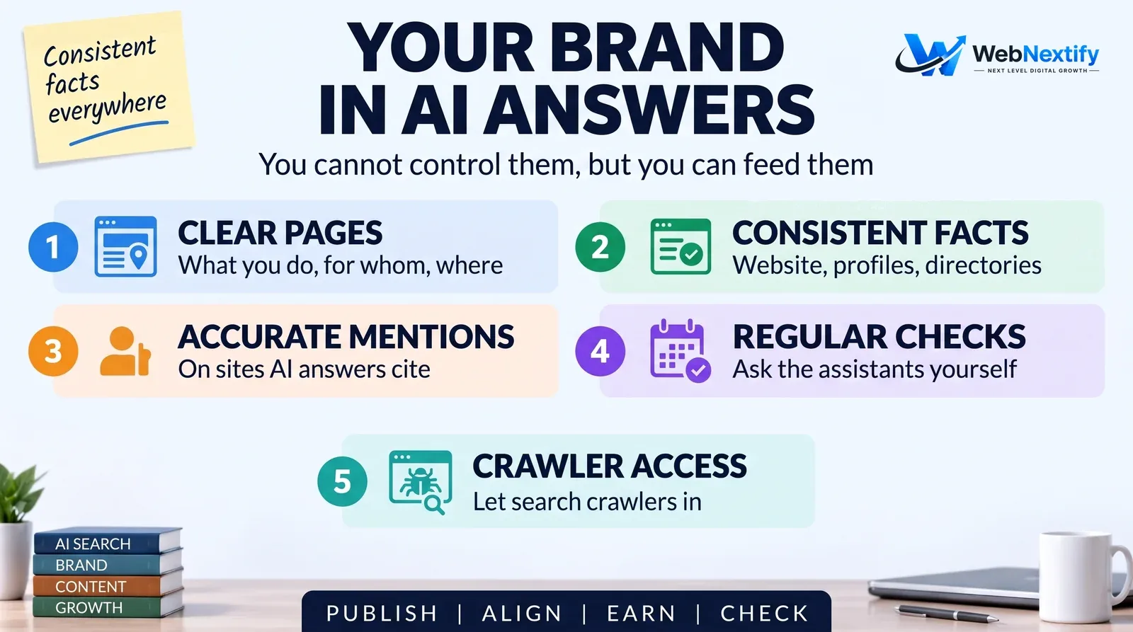 Five ways to influence how AI assistants describe your brand