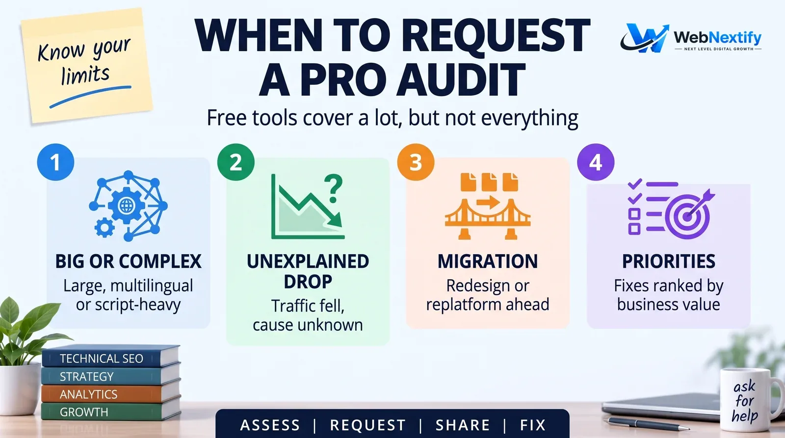 Four situations when a professional SEO audit is worth requesting