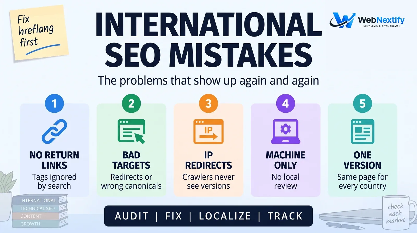 Five common international SEO mistakes